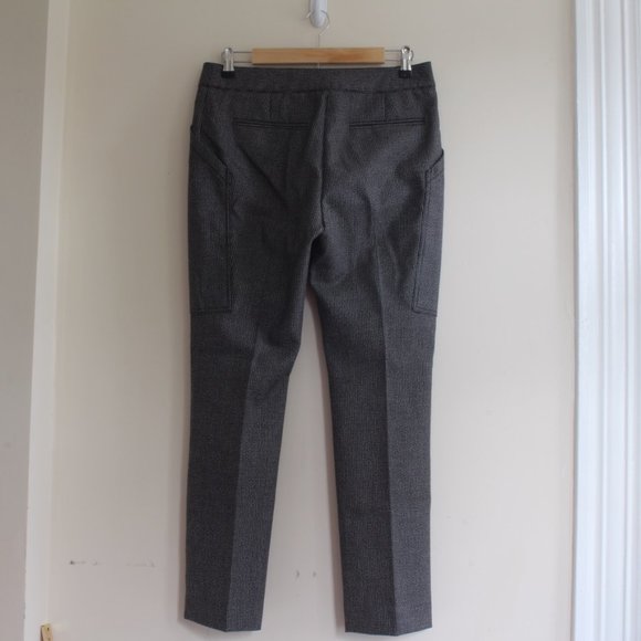 Stella McCartney dress pants wool and cotton birdseye size 40 seam down middle‎ - Picture 6 of 14